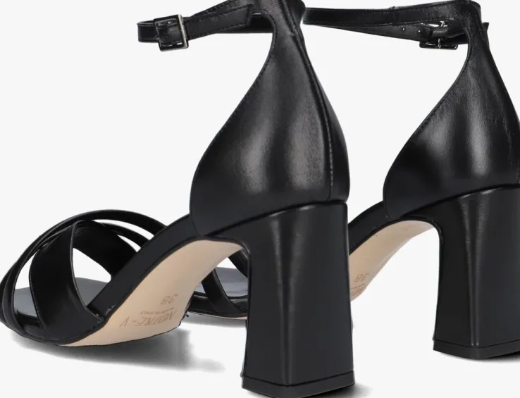 zwarte notre-v sandalen 30120