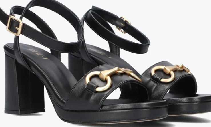 zwarte notre-v sandalen 99915