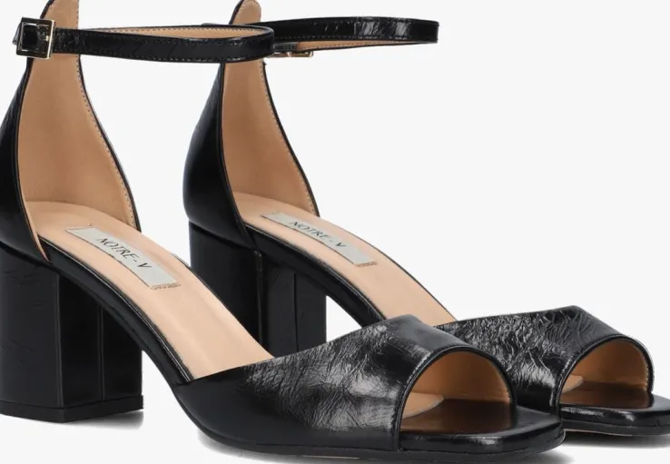 zwarte notre-v sandalen 16054