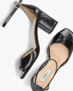 zwarte notre-v sandalen 16054