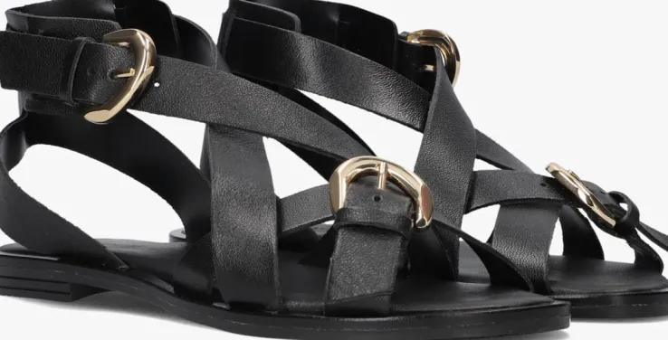 zwarte notre-v sandalen 23272
