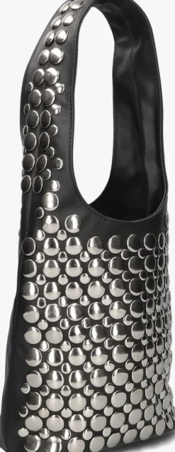 zwarte notre-v schoudertas yves