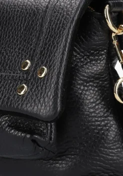 zwarte notre-v schoudertas jade