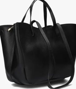 zwarte notre-v schoudertas martha