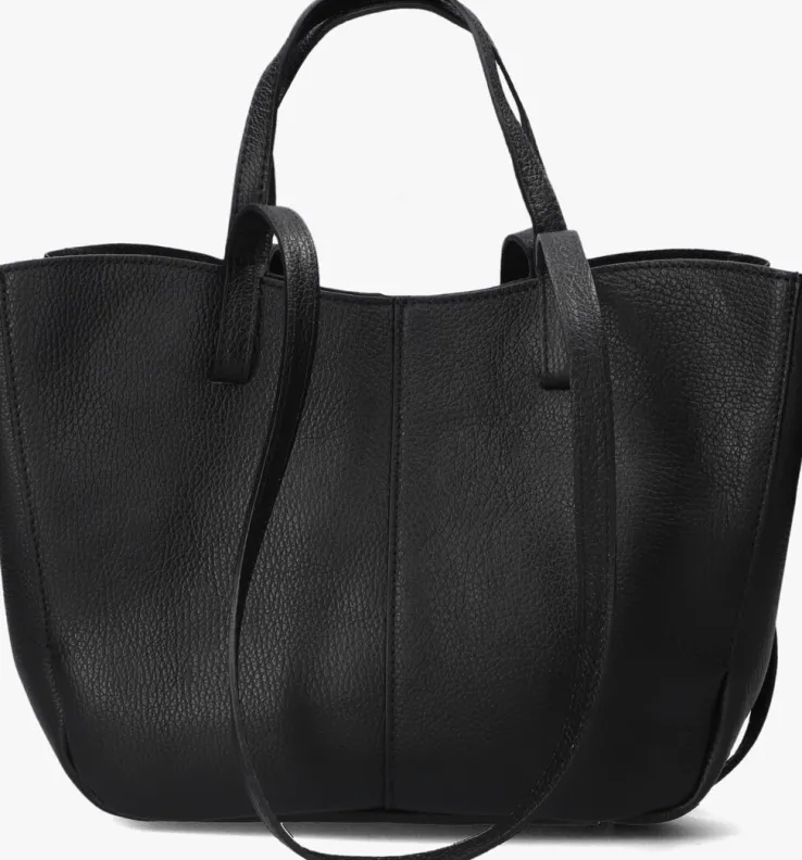 zwarte notre-v schoudertas martha