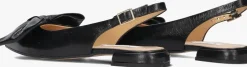 zwarte notre-v slingbacks 12261