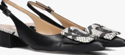 zwarte notre-v slingbacks 3341