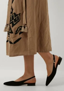 zwarte notre-v slingbacks 08-231