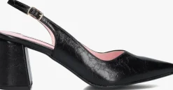 zwarte notre-v slingbacks 2315c
