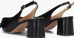 zwarte notre-v slingbacks 35503