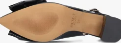 zwarte notre-v slingbacks 35503