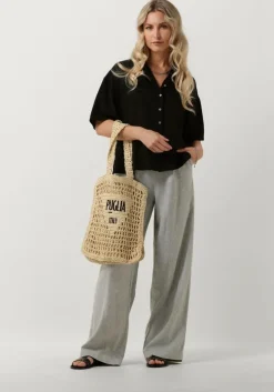 zwarte notre-v slippers 22743