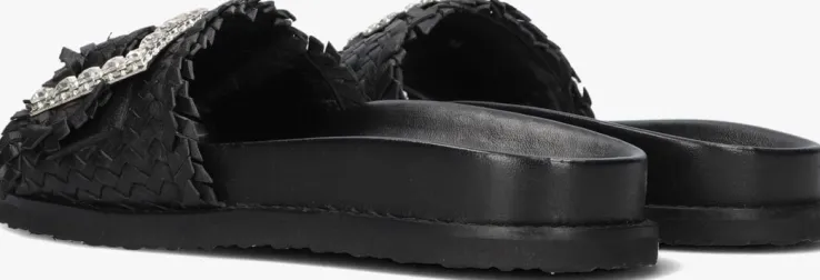 zwarte notre-v slippers 395011