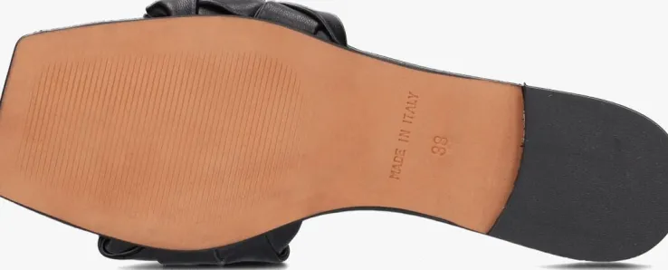 zwarte notre-v slippers 7135