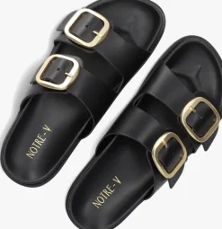 zwarte notre-v slippers 227066