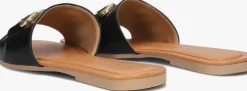 zwarte notre-v slippers 886l