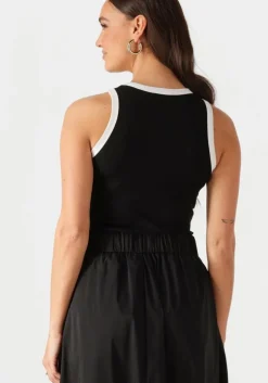 zwarte notre-v top nv-fanny