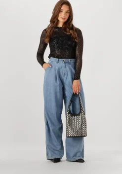 zwarte notre-v tops & t-shirts nv-geraldine