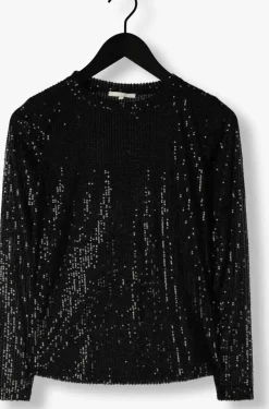 zwarte notre-v tops & t-shirts nv-geraldine