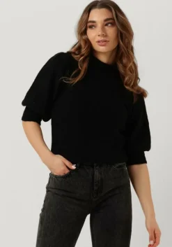 zwarte notre-v trui knit nv asia