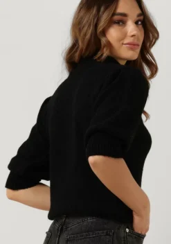 zwarte notre-v trui knit nv asia