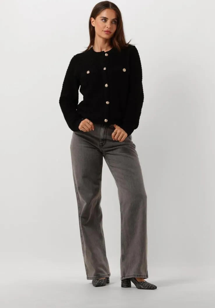 zwarte notre-v vest nv-enid