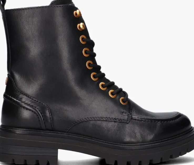 zwarte notre-v veterboots lpmonk-29