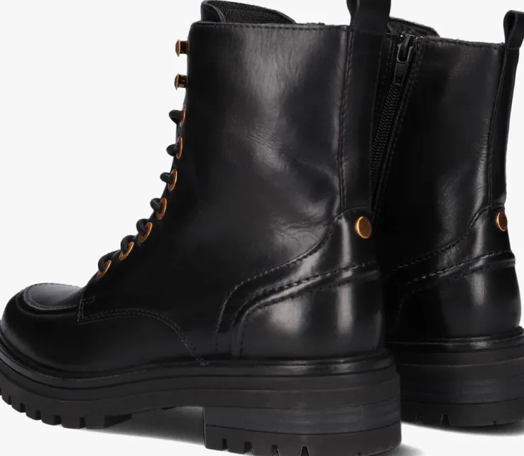 zwarte notre-v veterboots lpmonk-29