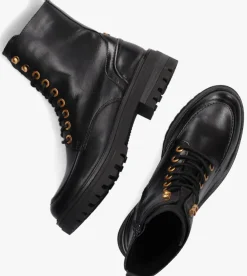 zwarte notre-v veterboots lpmonk-29