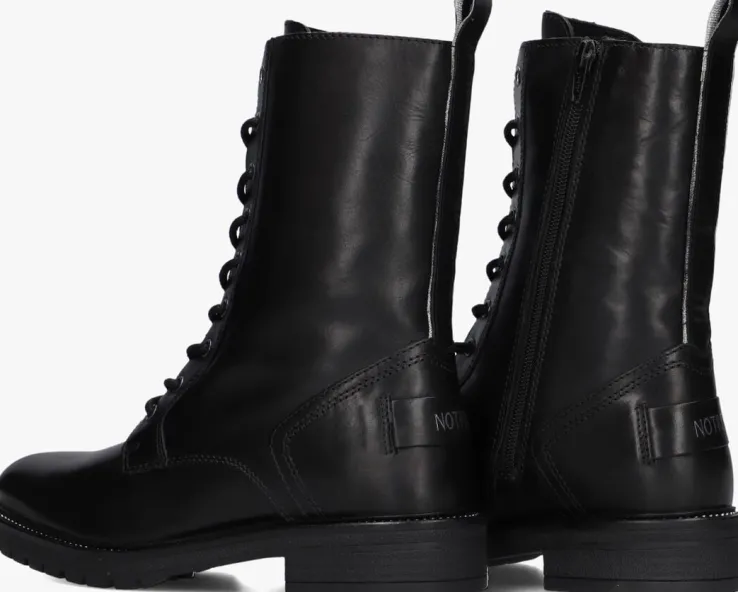 zwarte notre-v veterboots dunga ball-65