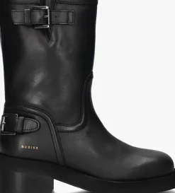 zwarte nubikk biker boots eve leva