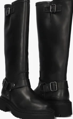 zwarte nubikk boots frankie leva