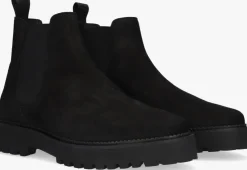 zwarte nubikk chelsea boots logan rai