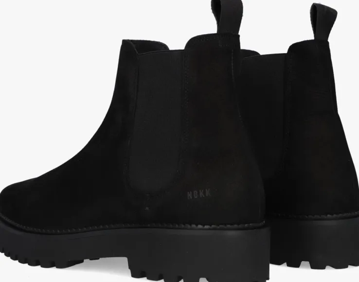zwarte nubikk chelsea boots logan rai