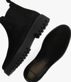 zwarte nubikk chelsea boots logan rai
