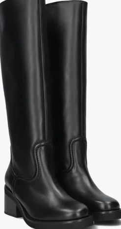 zwarte nubikk hoge laarzen cassy boot