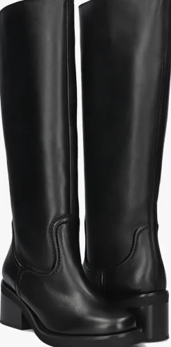 zwarte nubikk hoge laarzen cassy boot