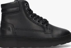 zwarte nubikk hoge sneakers jonah dune jr