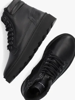 zwarte nubikk hoge sneakers jonah dune jr