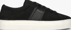 zwarte nubikk lage sneakers jagger morris nolan