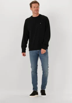 zwarte nubikk lage sneakers jagger morris nolan