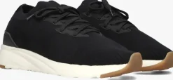zwarte nubikk lage sneakers weston knitto
