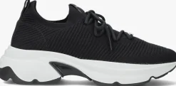 zwarte nubikk lage sneakers ross speed