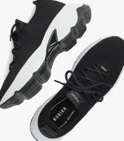 zwarte nubikk lage sneakers ross speed