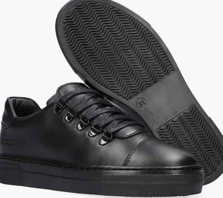 zwarte nubikk lage sneakers jagger classic jr