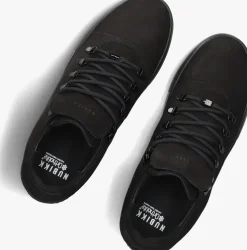 zwarte nubikk lage sneakers jagger classic