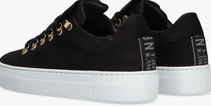 zwarte nubikk lage sneakers jagger classic ii