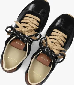 zwarte nubikk lage sneakers billy lou