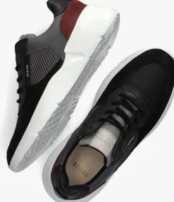 zwarte nubikk lage sneakers roque road wave 1