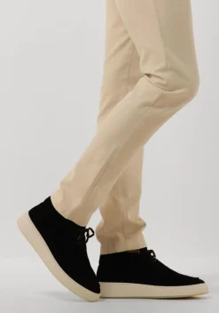 zwarte nubikk lage sneakers jiro gio